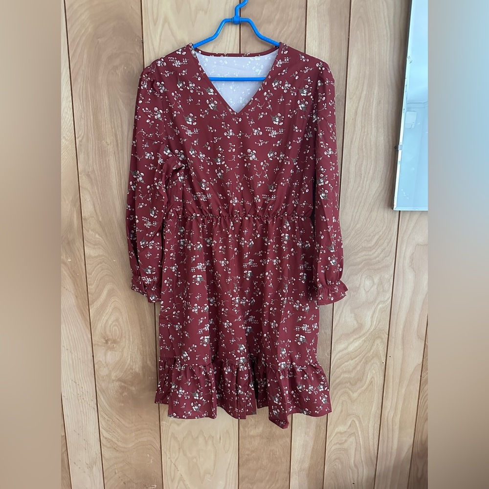 New Red Dress Size XL